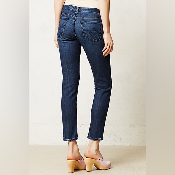 Ag Adriano Goldschmied Denim - AG The Stevie Ankle Slim Straight Leg Jeans Adriano Goldschmeid